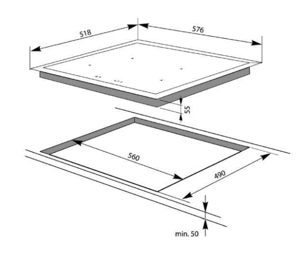 Amica PI6540PTU - 437251 - zdjęcie 2